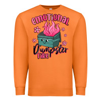 Carrot emotional dumpster fire Premium Sweatshirt - MaliasSmallBusiness