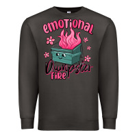 Smoke emotional dumpster fire Premium Sweatshirt - MaliasSmallBusiness