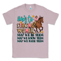 Lilac heres to strong women Classic Tee - Artiststas