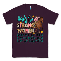 Plum heres to strong women Classic Tee - Artiststas