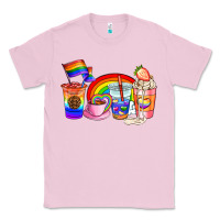 Bubblegum Pink pride coffee cups Classic Tee - AdoDesignShop