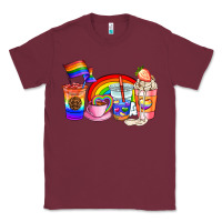 Burgundy pride coffee cups Classic Tee - AdoDesignShop