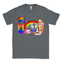 Charcoal Heather pride coffee cups Classic Tee - AdoDesignShop