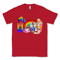 Red pride coffee cups Classic Tee - AdoDesignShop
