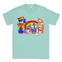 Seafoam pride coffee cups Classic Tee - AdoDesignShop