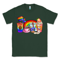 Sports Green pride coffee cups Classic Tee - AdoDesignShop