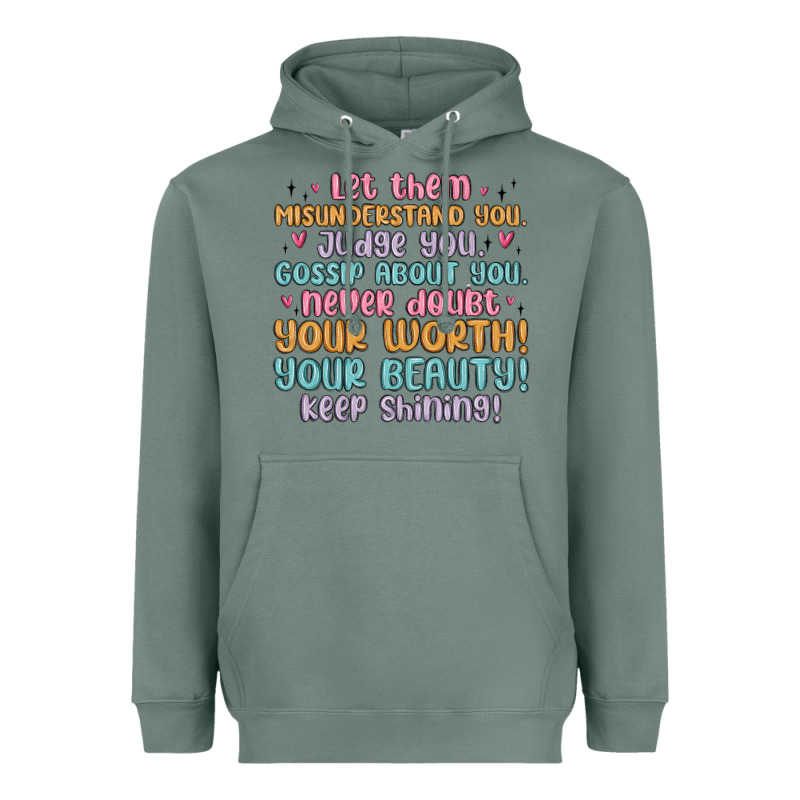 Let Them Heavyweight Hoodie by MaliasSmallBusiness | Teevron