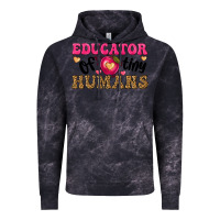 Cloud Black educator of tiny humans Vintage Hoodie - texasbilliewilder