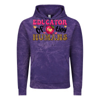 Cloud Purple educator of tiny humans Vintage Hoodie - texasbilliewilder