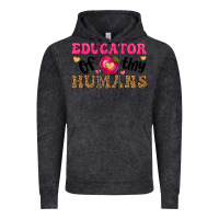 Vintage Black educator of tiny humans Vintage Hoodie - texasbilliewilder