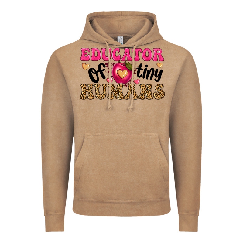 Educator Of Tiny Humans Vintage Hoodie by texasbilliewilder | Teevron