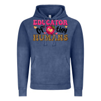 Vintage Denim educator of tiny humans Vintage Hoodie - texasbilliewilder