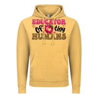 Vintage Mustard educator of tiny humans Vintage Hoodie - texasbilliewilder