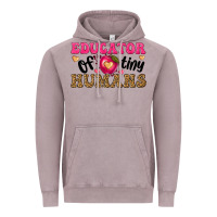 Vintage Zinc educator of tiny humans Vintage Hoodie - texasbilliewilder