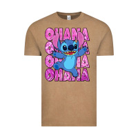 Vintage Coffee ohana stitch Vintage Tee - Zillion Design Studio
