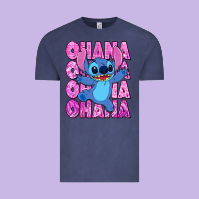 Ohana Stitch Vintage Tee Designed By Zillion Design Studio