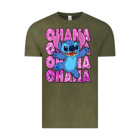 Vintage Olive ohana stitch Vintage Tee - Zillion Design Studio
