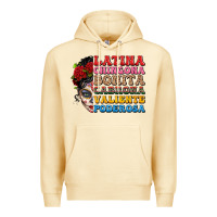 Pina Colada mexican sugar skull latina chingona bonita Premium Hoodie - LillyAllenDesigns