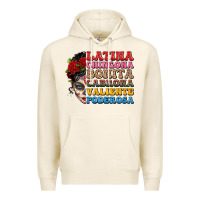 Tofu mexican sugar skull latina chingona bonita Premium Hoodie - LillyAllenDesigns