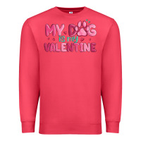 Cardinal my dog is my valentine Premium Sweatshirt - MaliasSmallBusiness