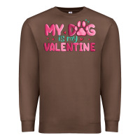 Chestnut my dog is my valentine Premium Sweatshirt - MaliasSmallBusiness