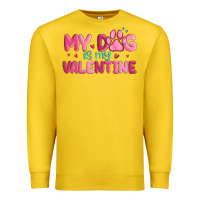 Lemon my dog is my valentine Premium Sweatshirt - MaliasSmallBusiness