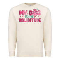 Sandshell my dog is my valentine Premium Sweatshirt - MaliasSmallBusiness