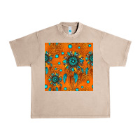 French Oak western dreamcatchers seamless pattern Urban Heavy Tee - HRA Design Shop