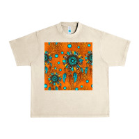 Sandshell western dreamcatchers seamless pattern Urban Heavy Tee - HRA Design Shop