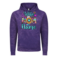 Cloud Purple wife mom nurse Vintage Hoodie - JahusDesignShop