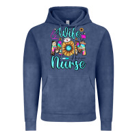 Vintage Denim wife mom nurse Vintage Hoodie - JahusDesignShop