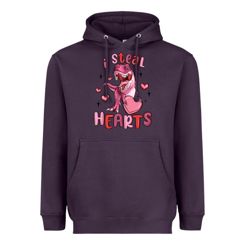 I Steal Hearts Heavyweight Hoodie by MaliasSmallBusiness | Teevron