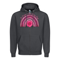 Smoke in october we wear pink rainbow Zipper Hoodie - AdoDesignShop