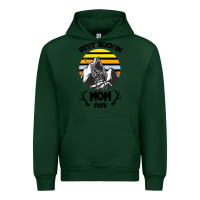 Forest Green Best Buckin Mom Ever Urban Hoodie - Bettercallsaul