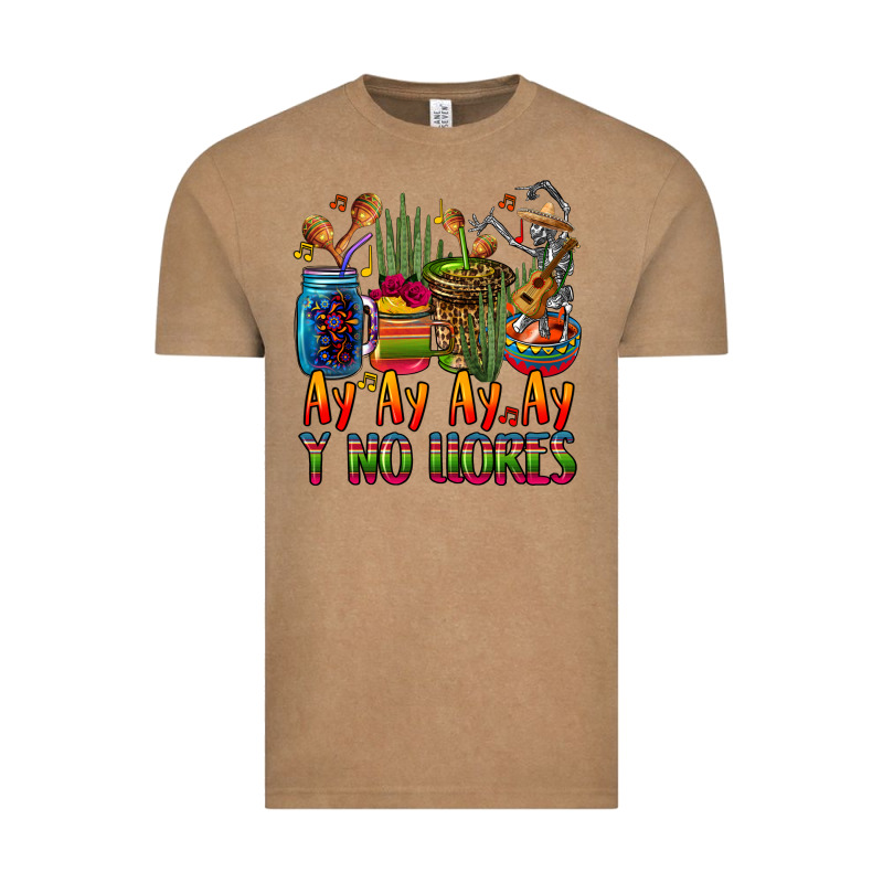 Ay Ay Ay Ay Canta Y No Llores Coffee Cups Vintage Tee by CTS Tumbler Store | Teevron