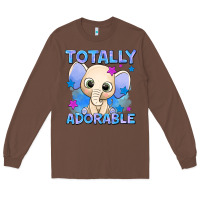 Chestnut totally adorable elephant boy Long Sleeve Tee - AdoDesignShop