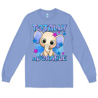 Colony Blue totally adorable elephant boy Long Sleeve Tee - AdoDesignShop