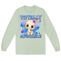 Matcha totally adorable elephant boy Long Sleeve Tee - AdoDesignShop
