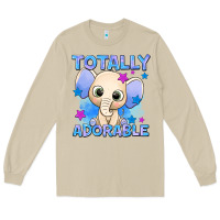Mushroom totally adorable elephant boy Long Sleeve Tee - AdoDesignShop