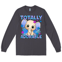 Smoke totally adorable elephant boy Long Sleeve Tee - AdoDesignShop