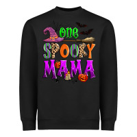 Black one spooky mama Heavyweight Sweatshirt - Zillion Design Studio
