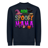 Navy one spooky mama Heavyweight Sweatshirt - Zillion Design Studio