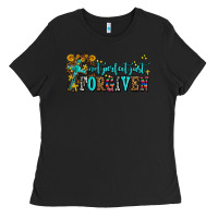Black not perfect just forgıven Ladies Tee - AdoDesignShop