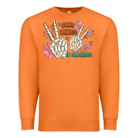 Carrot good energy is contagious Premium Sweatshirt - MaliasSmallBusiness
