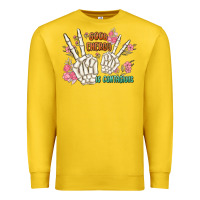 Lemon good energy is contagious Premium Sweatshirt - MaliasSmallBusiness