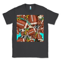 Smoke football leopard turquoise cowhide sunflower seamless pattern Classic Tee - JahusDesignShop