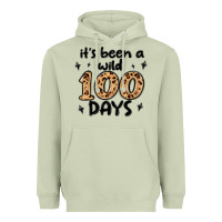 Matcha its been a wild 100 days Heavyweight Hoodie - MaliasSmallBusiness
