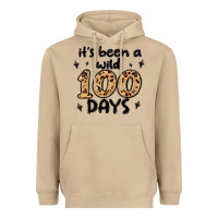 Mushroom its been a wild 100 days Heavyweight Hoodie - MaliasSmallBusiness