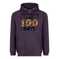 Plum its been a wild 100 days Heavyweight Hoodie - MaliasSmallBusiness