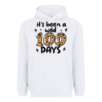 White its been a wild 100 days Heavyweight Hoodie - MaliasSmallBusiness